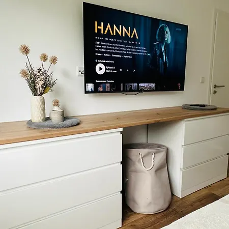 Harmony Stylishes 3-zimmer 2bdr Balkon Parkplatz Apartment *